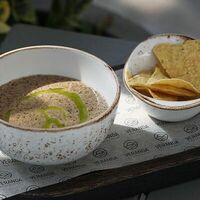 Крем-суп из лесных грибов в VERANDA BAR