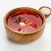 Борщ Сибирский с фасолью и мясом в Матрёшкино по цене 170