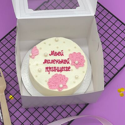 Бенто-торт в подарок Моей маленькой принцессе в Cosmo Сakery по цене 2300 ₽