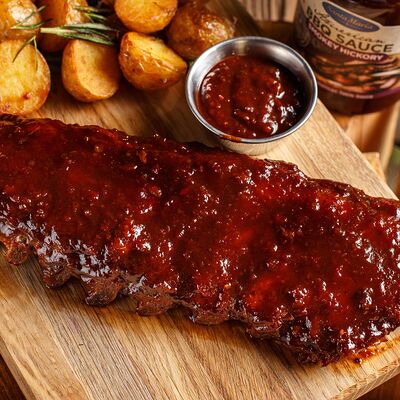 Ребра BBQ в соусе Jack Daniels в Tootsie по цене 1615 ₽