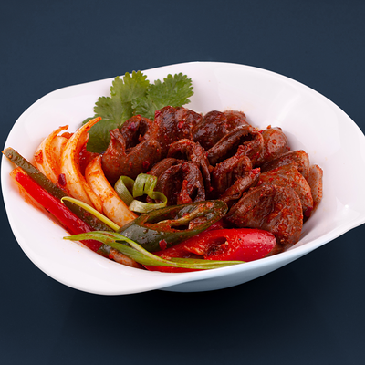 Хе из куриных сердечек в Дом Куксу по цене 600 ₽