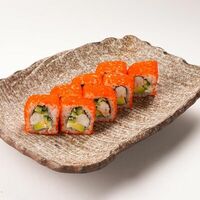 Ролл Калифорния с креветками в Pascucci cafe