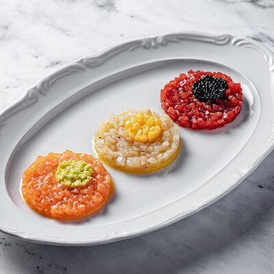 Трио тартаровв Рыба моя по цене 1790 ₽