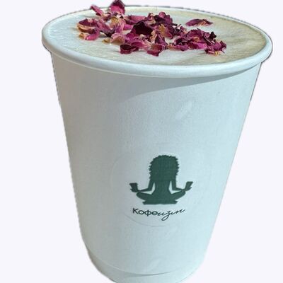 Латте цветочный в Кофеизм по цене 350 ₽