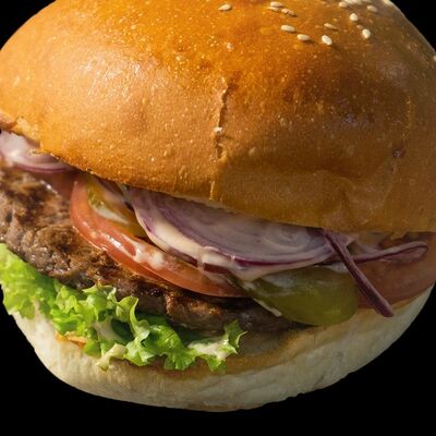 Бургер с мраморной говядиной в OK PIZZA по цене 320