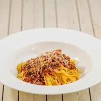 Паста Болоньезе в Перчини на огне