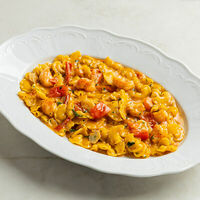 Кресте ди галло с креветкой в Nomad