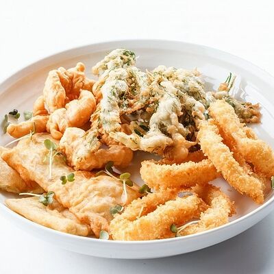 Ассорти темпура в Japengo cafe по цене 450 ₽