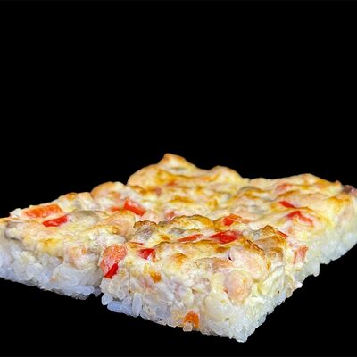 Мини-пицца с лососем в Кимчи по цене 439 ₽