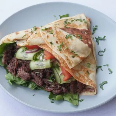 Томленая говядина в BUENO cafe по цене 880 ₽