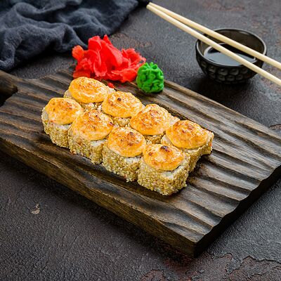 Запеченный ролл Кагосима в King WokRoll по цене 480 ₽