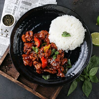 Курица по-Гонконгски Д в Hungry Dragon по цене 680 ₽
