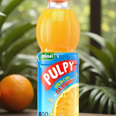 Pulpy апельсиновый в Сеть пекарен ТРДЕЛЬНИК по цене 105 ₽