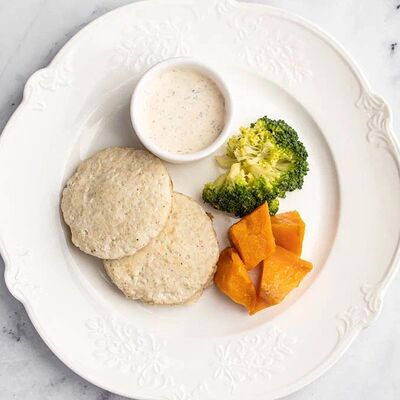 Котлеты из индейки с овощами в Патис по цене 713 ₽