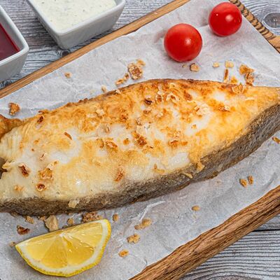 Палтус жареный в Yunga Tim Fish & Grill по цене 2450 ₽