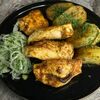 Шашлык ланч Филе куриной грудки, картофель, маринованный лук в Шашлык 63 по цене 499