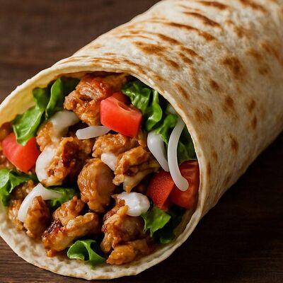 Шаурма классическая с курицей в Шавермус по цене 520 ₽