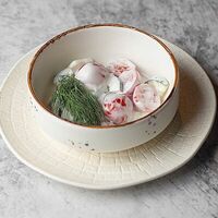 Салат овощной со сметаной в Месса Ересь