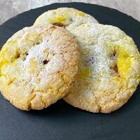 Печенье лимонное с клубникой в Мадьяр-Гриль