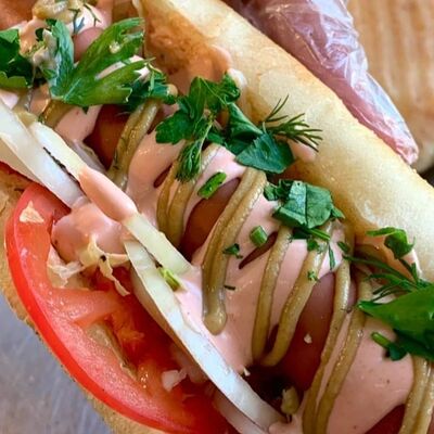 Хот-дог Охотничий в Шашлычная на бульваре по цене 170 ₽