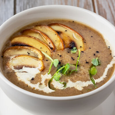 Грибной крем-суп в Кофейня на Остоженке по цене 630 ₽