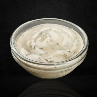 Соус Чесночныйв Шаурма & Мега бургер Гриль Халяль по цене 120 ₽