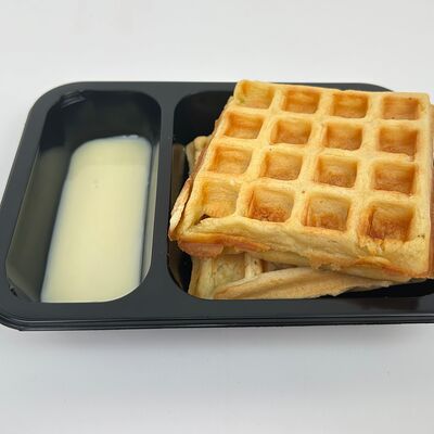 Вафли Бельгийские со сгущенкой в Gost Food по цене 160 ₽