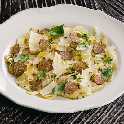 Карпаччо из артишоков в Ginza по цене 3590 ₽