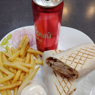 Комбо шаварма Восточнаяв Аль-Араби по цене 630 ₽