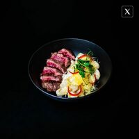 Ньоки со стейком в Хука Холл