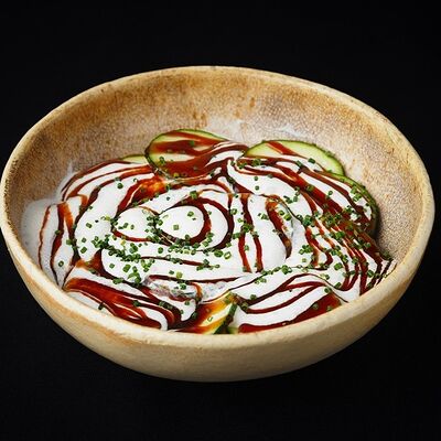 Цукини с муссом из пармезана и мятной заправкой в Кабуки по цене 440