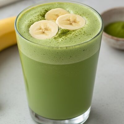 Матча Латте с бананом Среднийв Латтезавр по цене 260 ₽