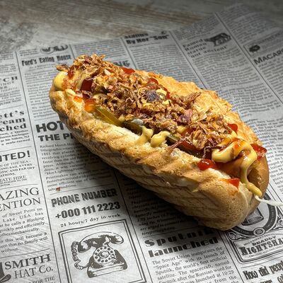 Хот-дог Мексикано в ХлебANDМясо по цене 350 ₽