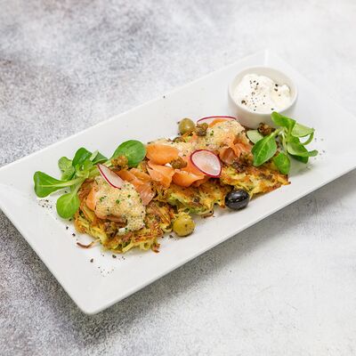 Драники с щучьей икрой в Ив.Дурдинъ по цене 790