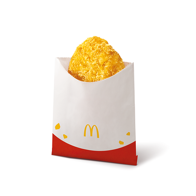 Картофельный оладушек в Макдоналдс по цене 52 ₽