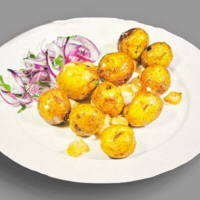 Картофель с курдюком в Ламазо Грузинская Кухня по цене 910 ₽