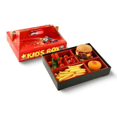 Kids Box с бургером и овощами в Тануки по цене 375