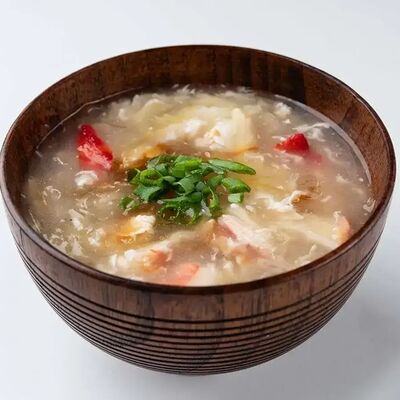 Суп из акульих плавников с крабом в Osteria Amici по цене 1450 ₽