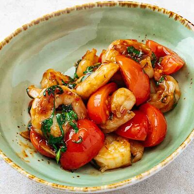 Соте из креветокв Beer House по цене 830 ₽