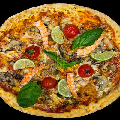 Пицца Том Ям в Sapore Pizza по цене 764 ₽