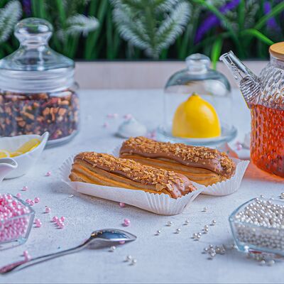 Эклер Крем-Брюле в Дон Бургер по цене 95 ₽