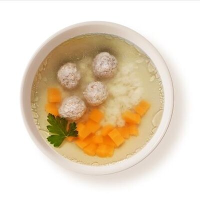 Суп с фрикадельками в Барашек по цене 275 ₽