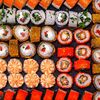 Сет Солнечный (добавки включены) 56 кусочков в Sushi room по цене 2356