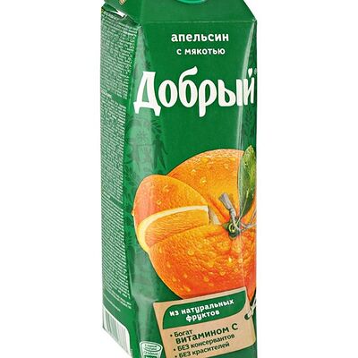 Сок Добрый Апельсиновый в 13 rules по цене 400 ₽