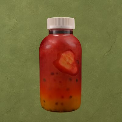 Лимонад клубника-маракуйя в Шашлычара по цене 390 ₽