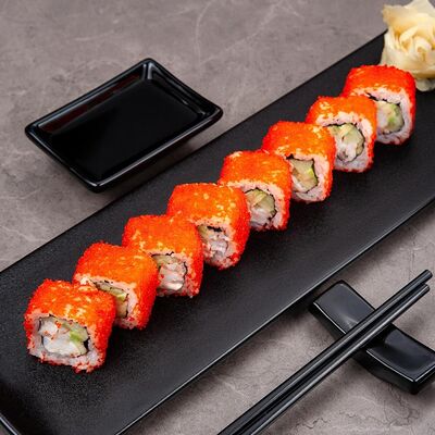 Ролл Калифорния с крабом в Fish Проект Азия по цене 950 ₽