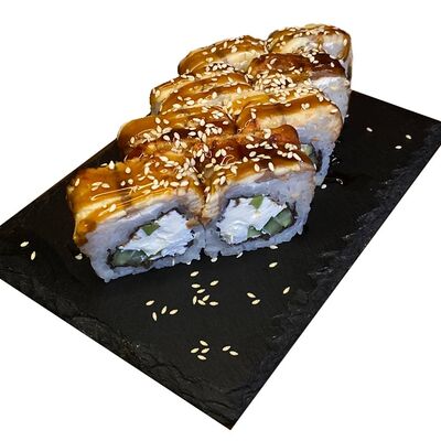 Ролл Филадельфия с угрём в Всем суши по цене 620 ₽