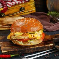 Чикен бургер в Escobar Burgers Tako & Buritto Premium