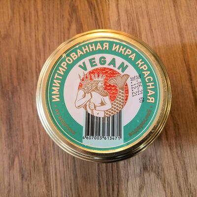 Икра из водорослей красная vegan в Вегетарианские бургеры Jiva по цене 205 ₽