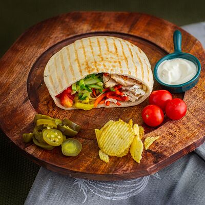 Техасская в пите в #Шаверма_хауз по цене 410 ₽